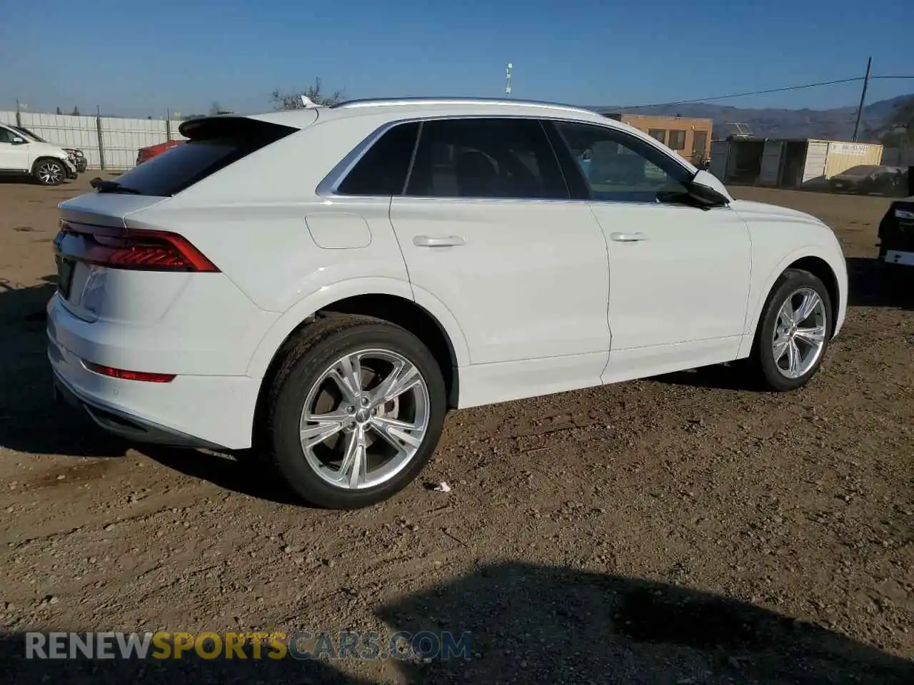 3 fotografías del automóvil dañado WA1AVAF16KD021615 AUDI Q8 2019