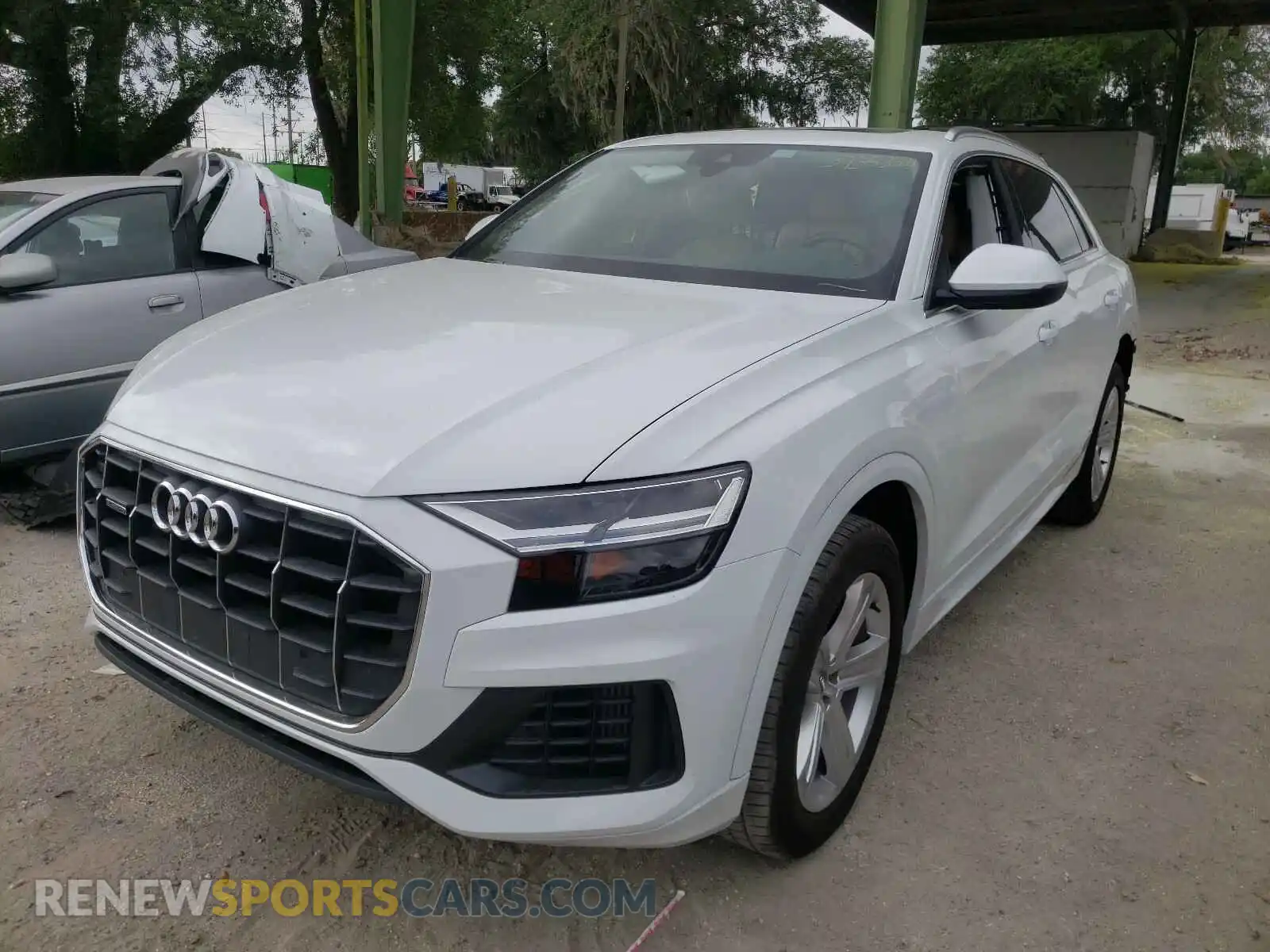 2 Photograph of a damaged car WA1AVAF18KD011796 AUDI Q8 2019