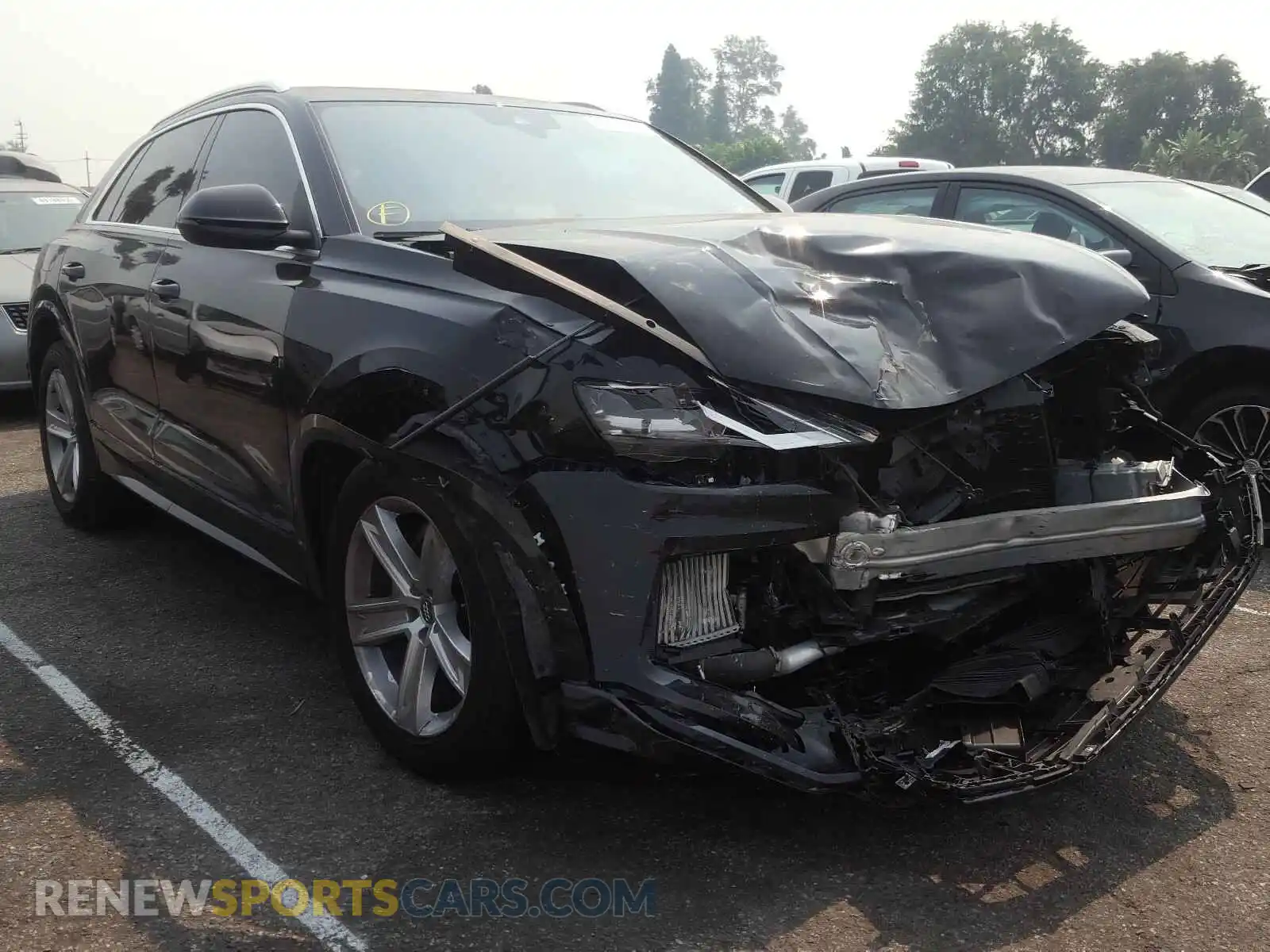1 Photograph of a damaged car WA1AVAF18KD012284 AUDI Q8 2019