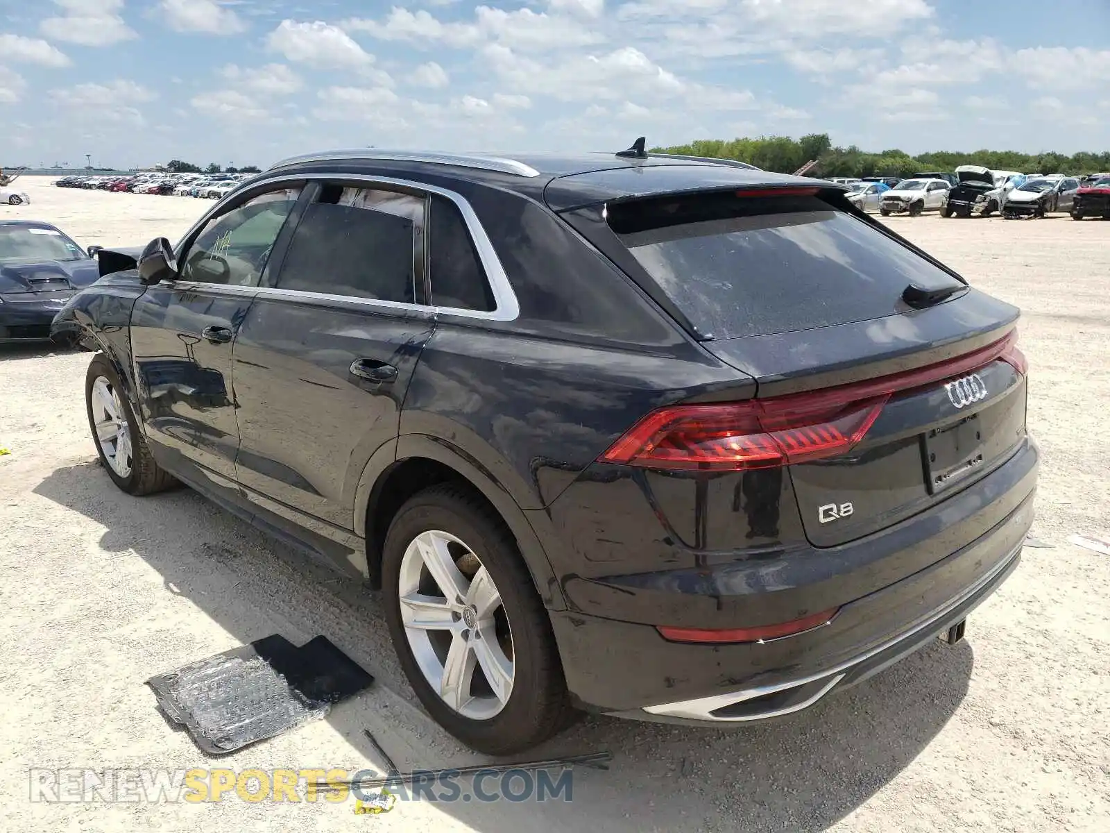 3 Photograph of a damaged car WA1AVAF18KD013158 AUDI Q8 2019