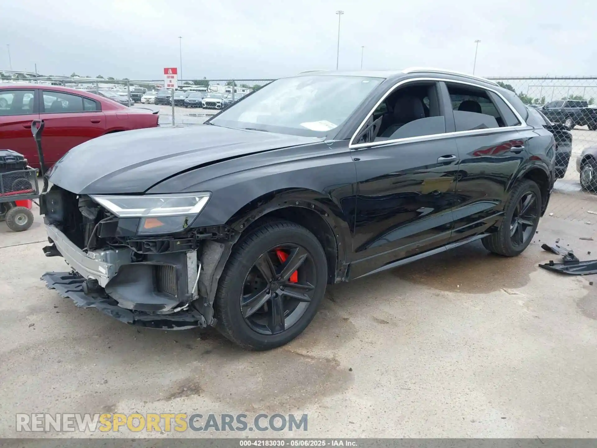 2 Фотография поврежденного автомобиля WA1AVAF18KD020465 AUDI Q8 2019