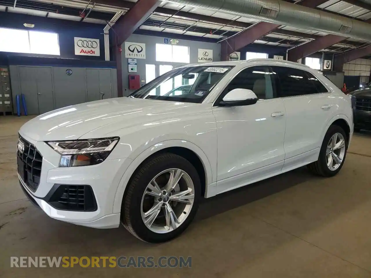 1 Photograph of a damaged car WA1AVAF19KD010981 AUDI Q8 2019