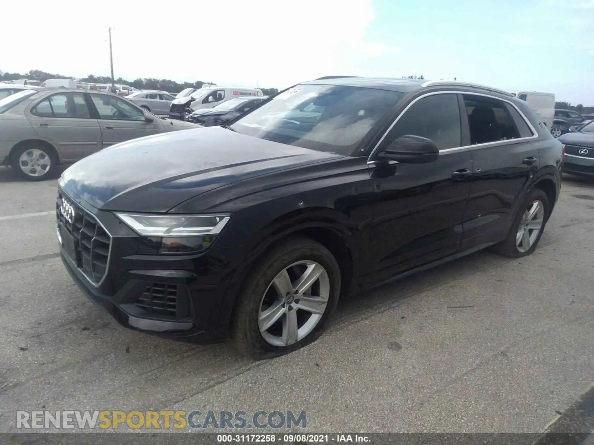 2 Photograph of a damaged car WA1AVAF19KD020474 AUDI Q8 2019