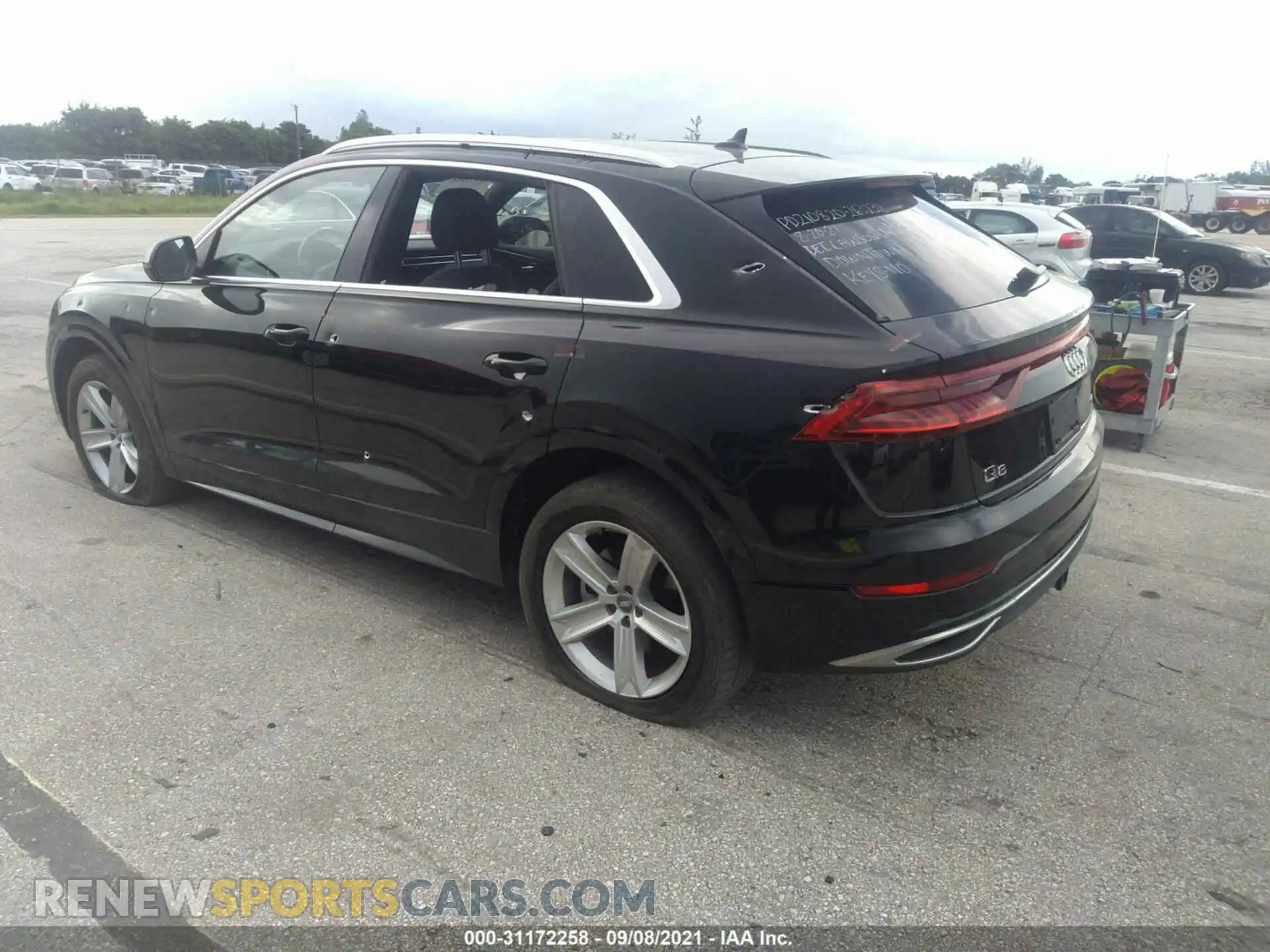 3 Photograph of a damaged car WA1AVAF19KD020474 AUDI Q8 2019