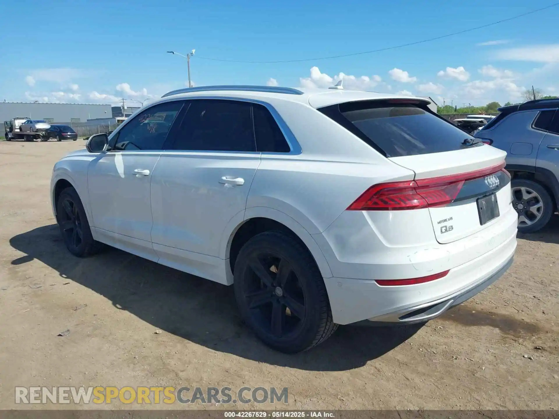 3 Photograph of a damaged car WA1AVAF1XKD014411 AUDI Q8 2019