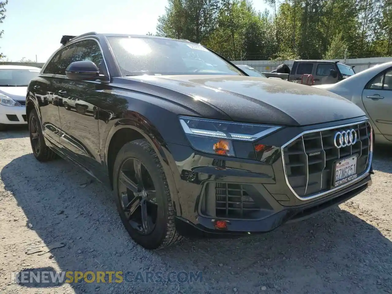 1 Photograph of a damaged car WA1AVAF1XKD022427 AUDI Q8 2019