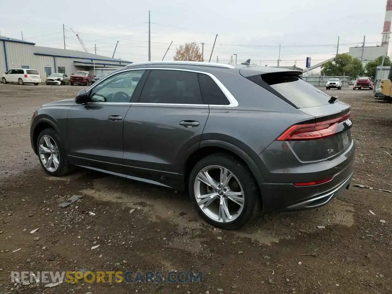 2 Фотография поврежденного автомобиля WA1BVAF10KD029388 AUDI Q8 2019