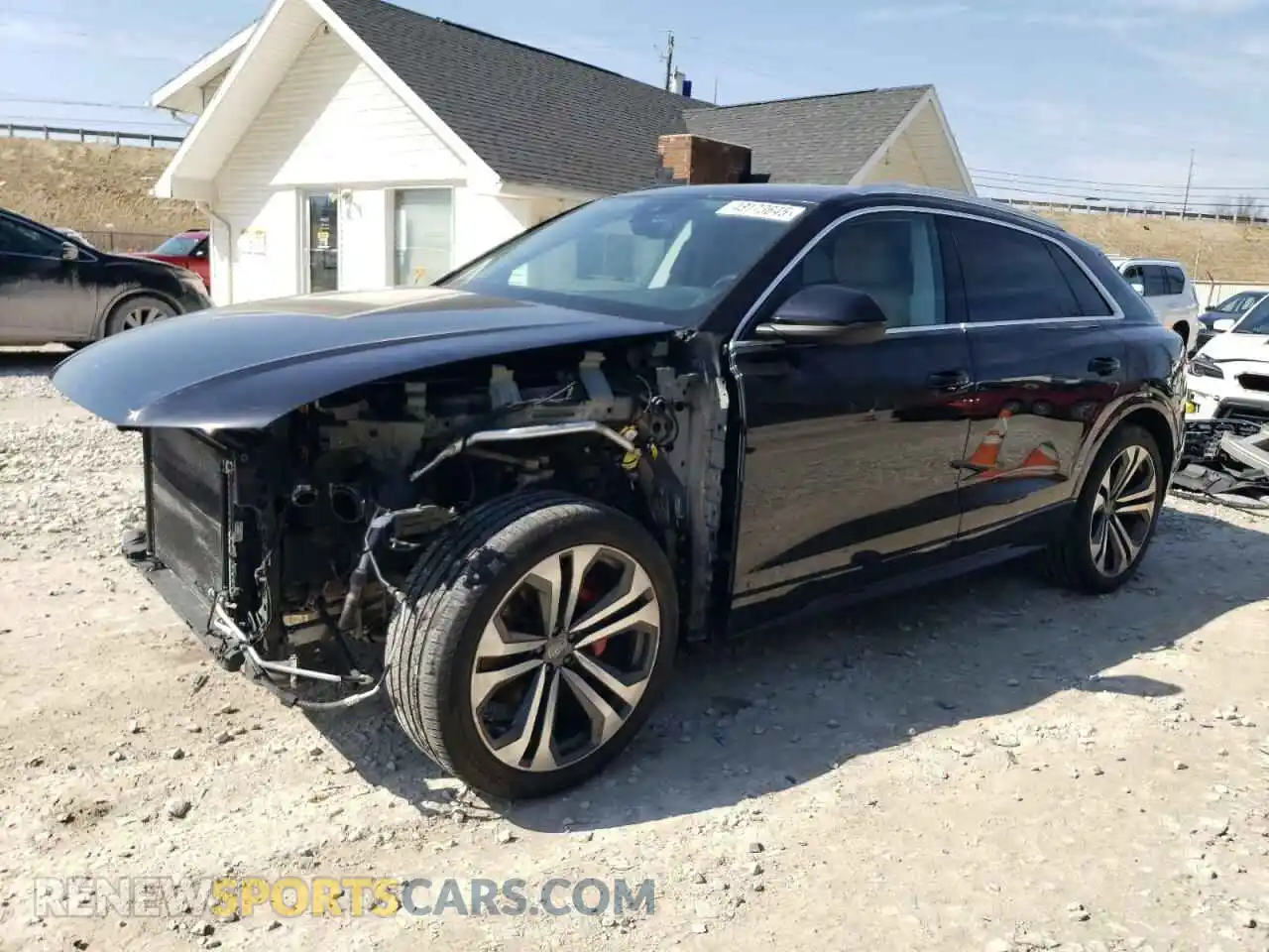 1 Photograph of a damaged car WA1BVAF11KD037936 AUDI Q8 2019