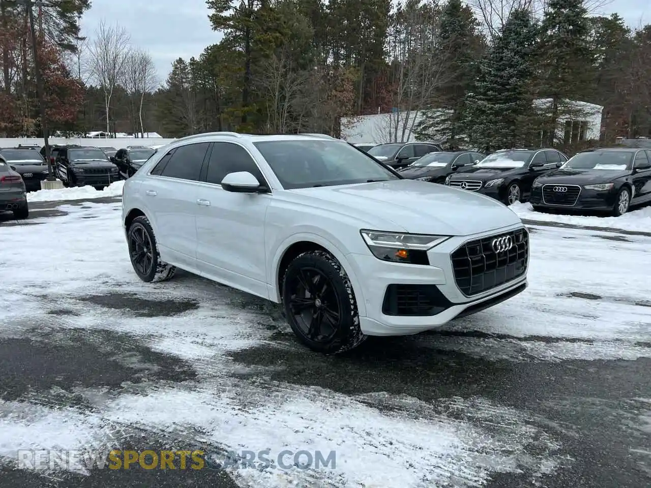 1 Photograph of a damaged car WA1BVAF13KD030308 AUDI Q8 2019
