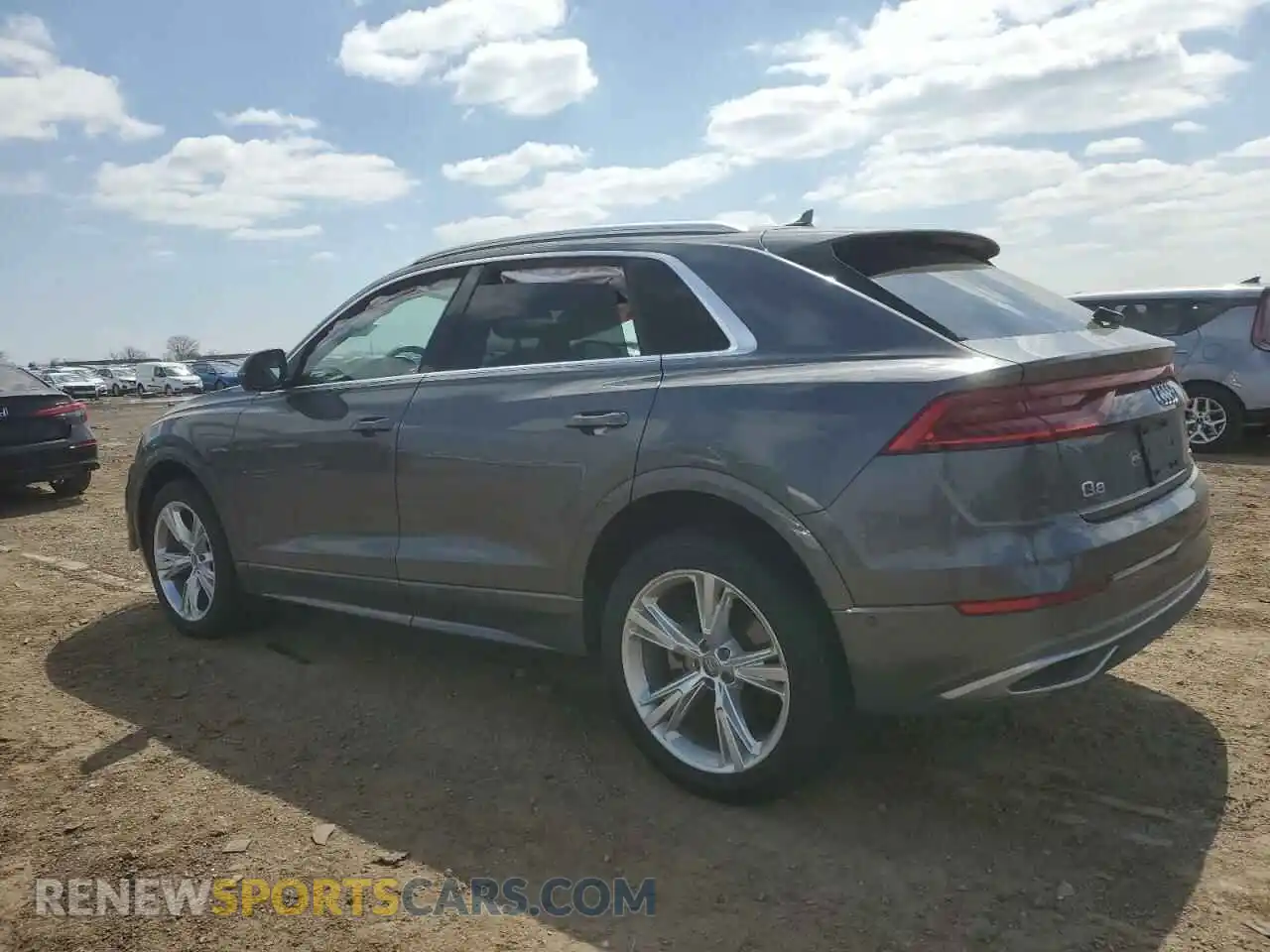 2 Photograph of a damaged car WA1BVAF14KD009032 AUDI Q8 2019