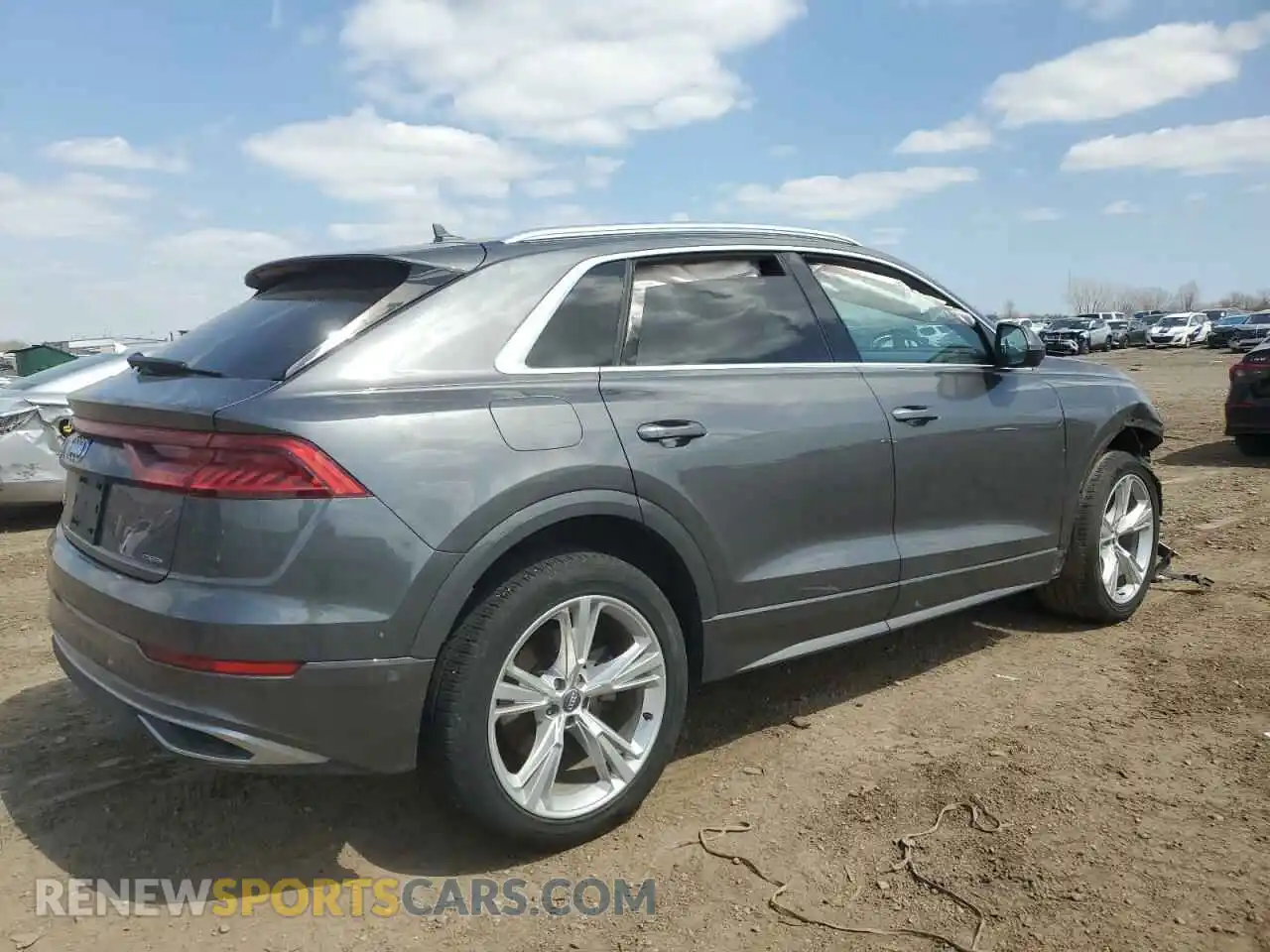 3 Photograph of a damaged car WA1BVAF14KD009032 AUDI Q8 2019