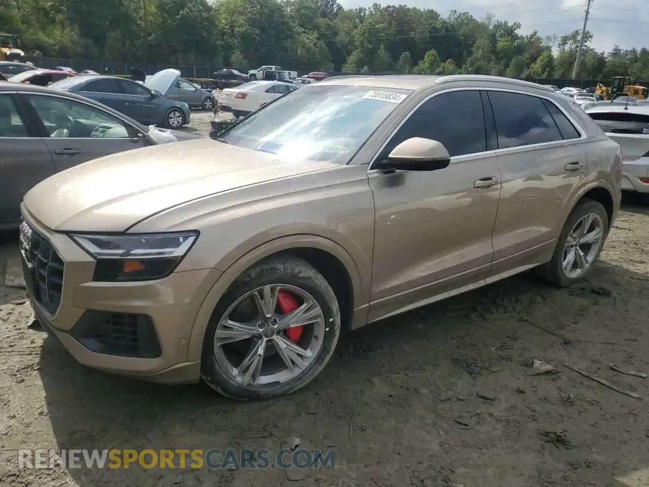 1 Фотография поврежденного автомобиля WA1BVAF15KD016264 AUDI Q8 2019