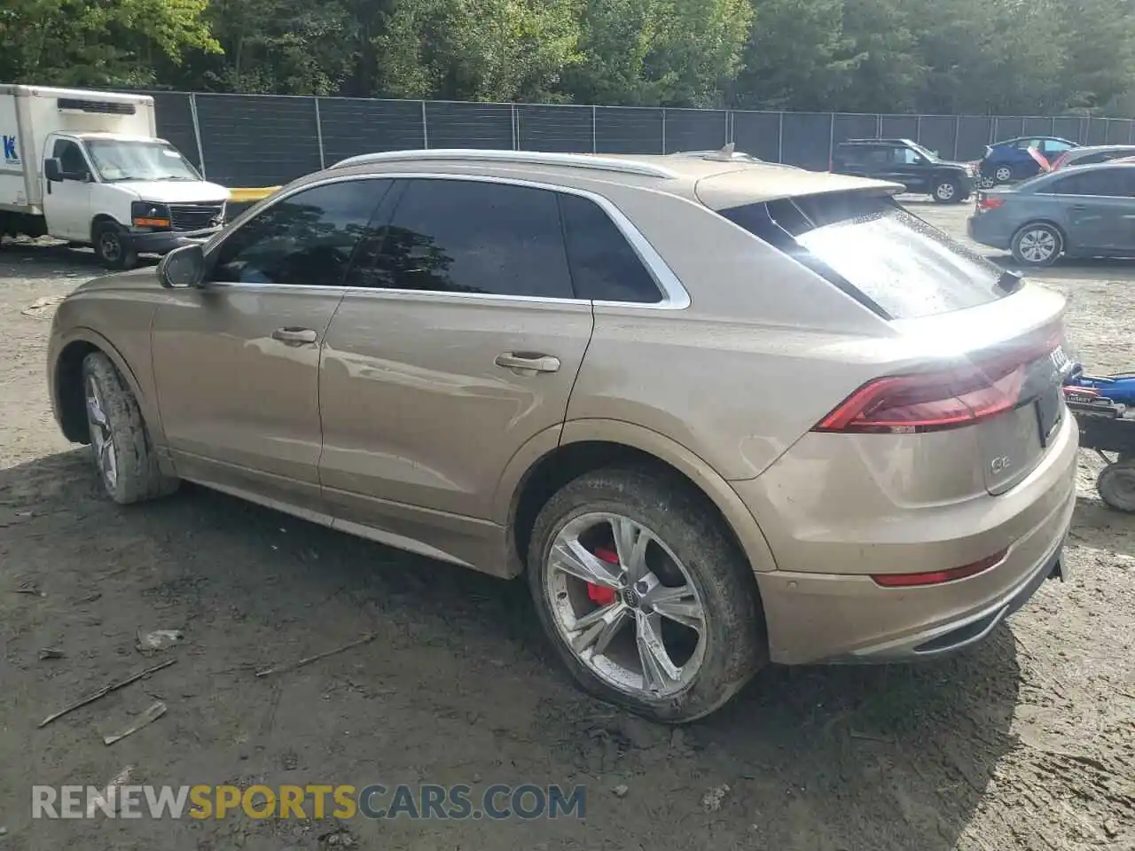 2 Фотография поврежденного автомобиля WA1BVAF15KD016264 AUDI Q8 2019