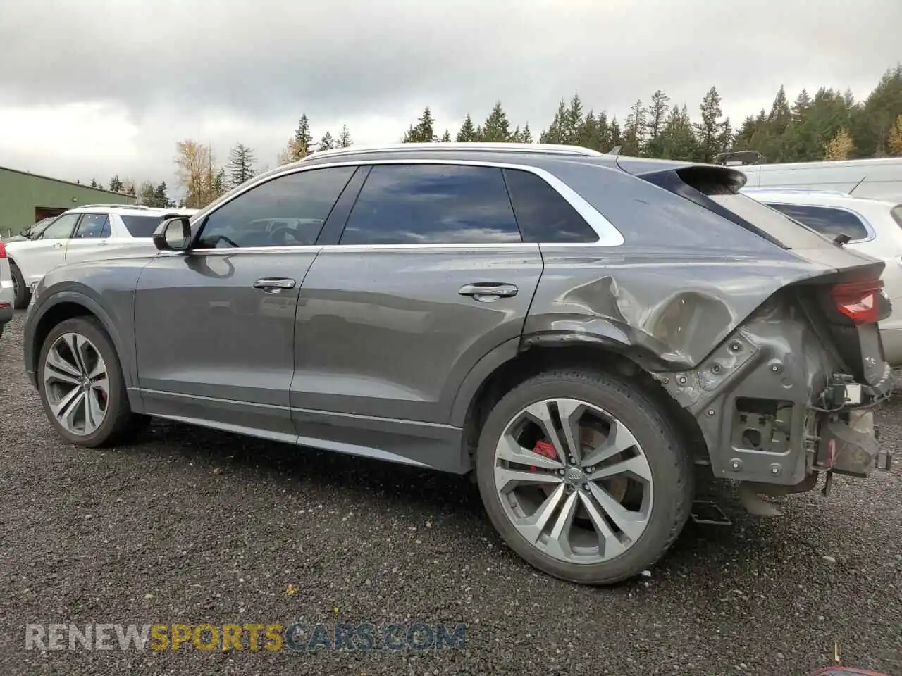 2 Фотография поврежденного автомобиля WA1BVAF15KD042220 AUDI Q8 2019