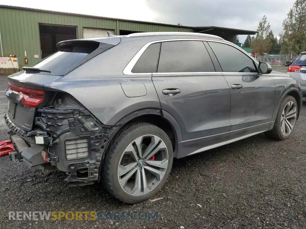 3 Фотография поврежденного автомобиля WA1BVAF15KD042220 AUDI Q8 2019