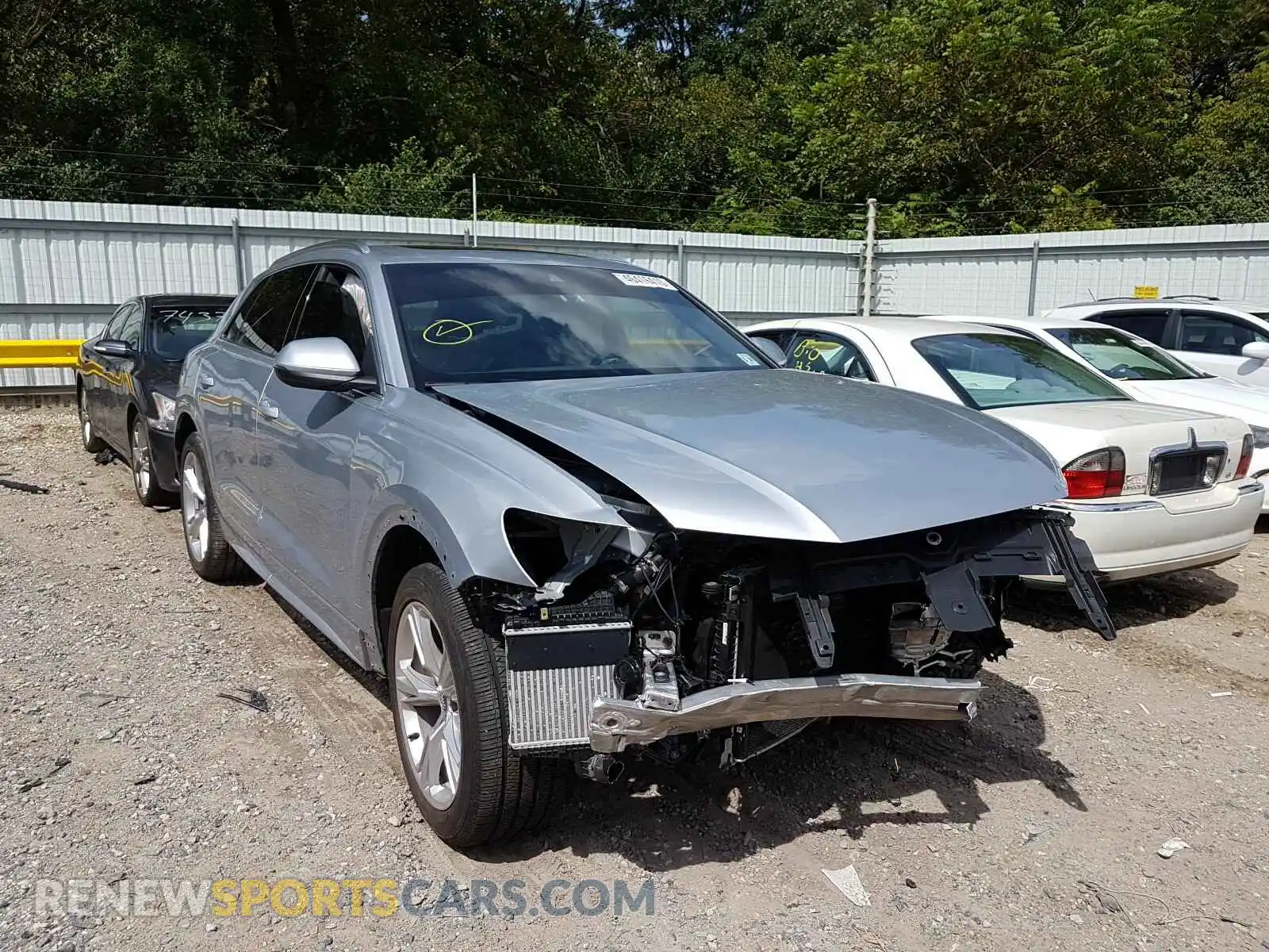 1 Photograph of a damaged car WA1BVAF19KD032483 AUDI Q8 2019