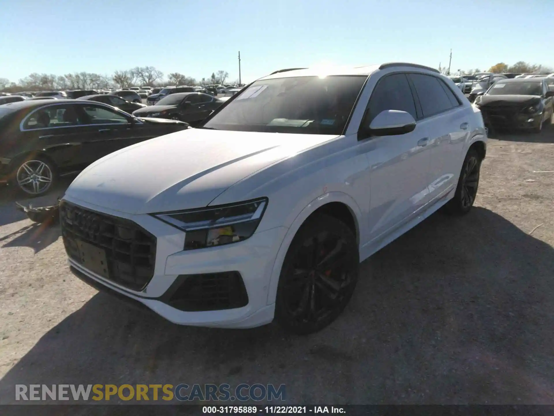 2 Photograph of a damaged car WA1BVAF19KD042379 AUDI Q8 2019