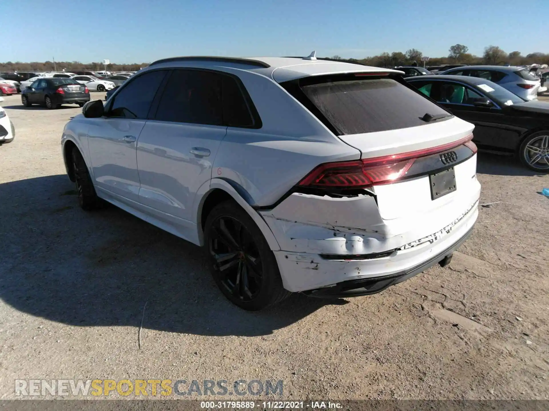 3 Photograph of a damaged car WA1BVAF19KD042379 AUDI Q8 2019