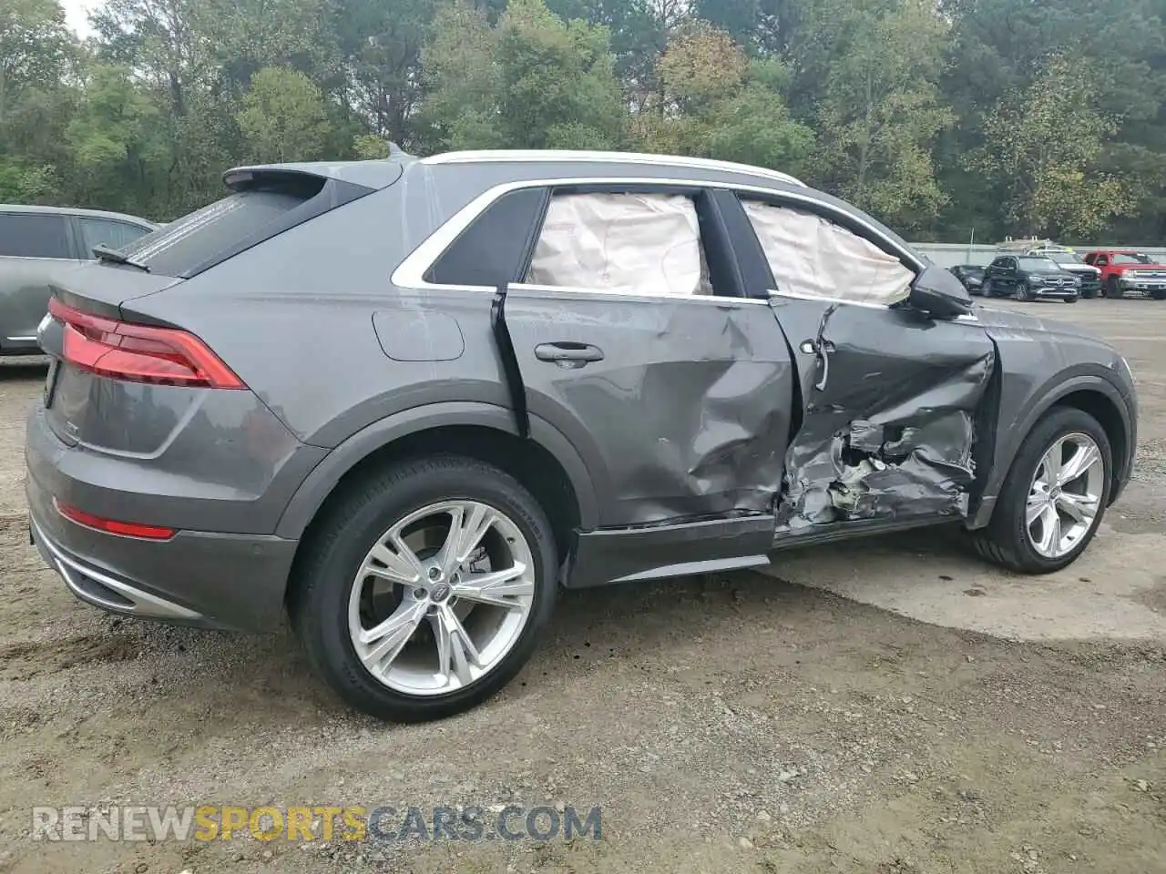 3 Фотография поврежденного автомобиля WA1BVBF13KD034039 AUDI Q8 2019