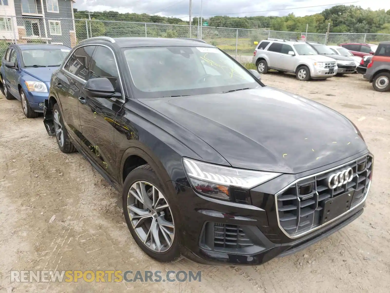 1 Photograph of a damaged car WA1CVAF11KD006416 AUDI Q8 2019