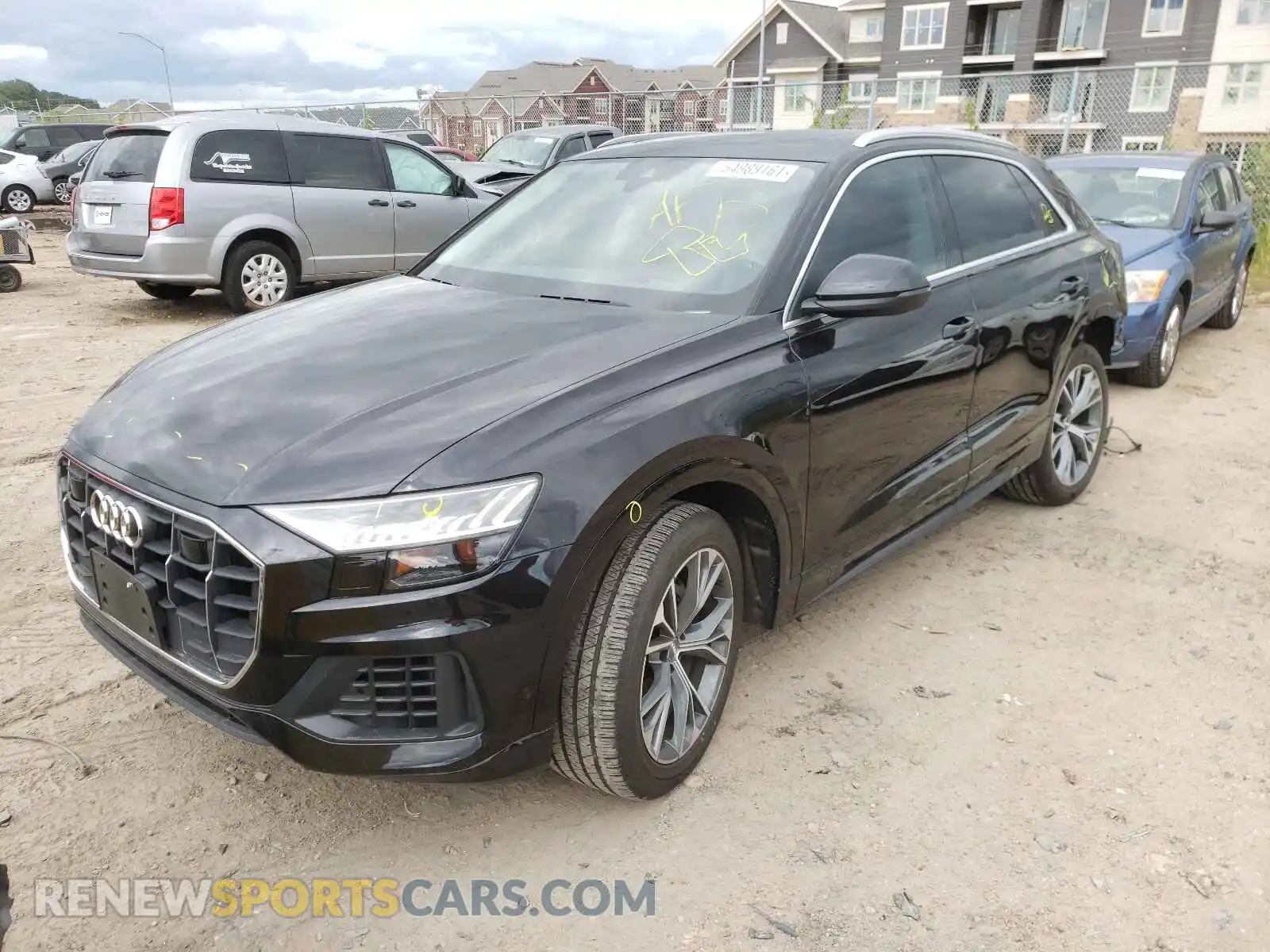 2 Photograph of a damaged car WA1CVAF11KD006416 AUDI Q8 2019