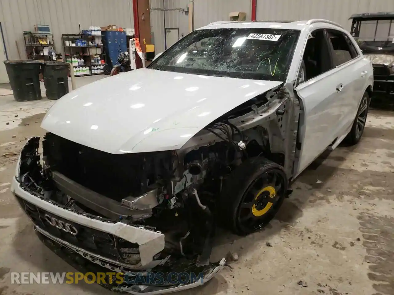 2 Photograph of a damaged car WA1CVAF12KD007090 AUDI Q8 2019