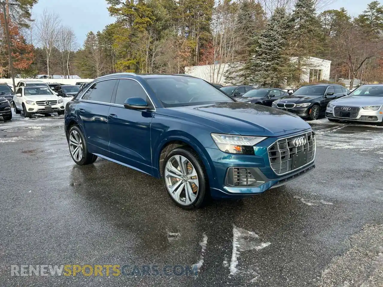 1 Photograph of a damaged car WA1CVAF13KD015103 AUDI Q8 2019