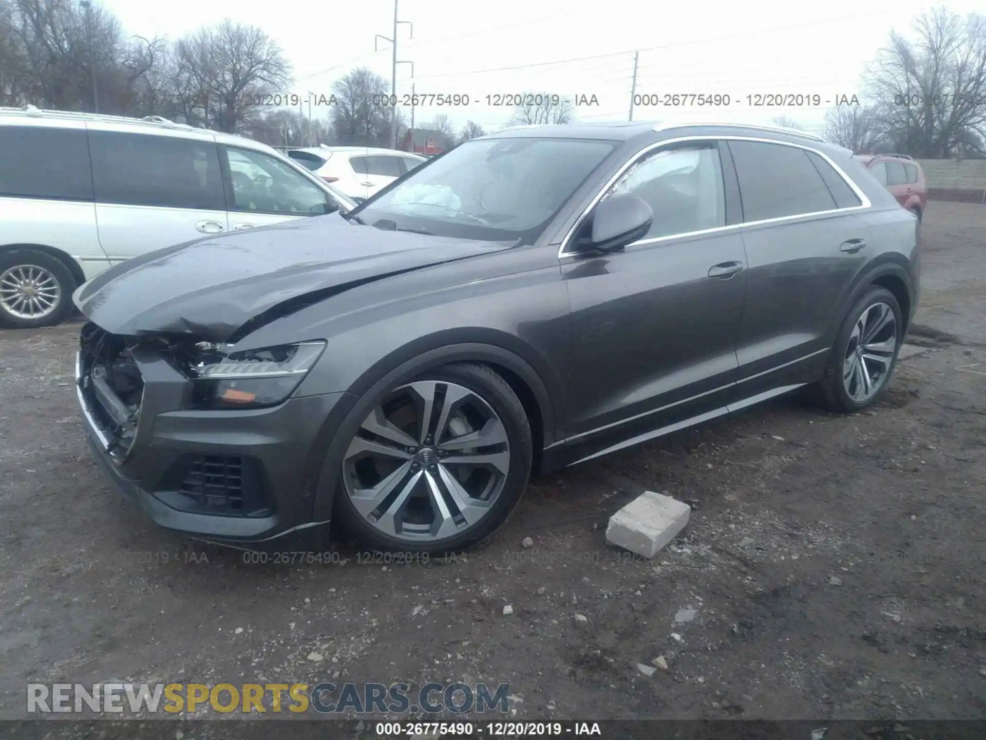 2 Photograph of a damaged car WA1CVAF14KD046263 AUDI Q8 2019
