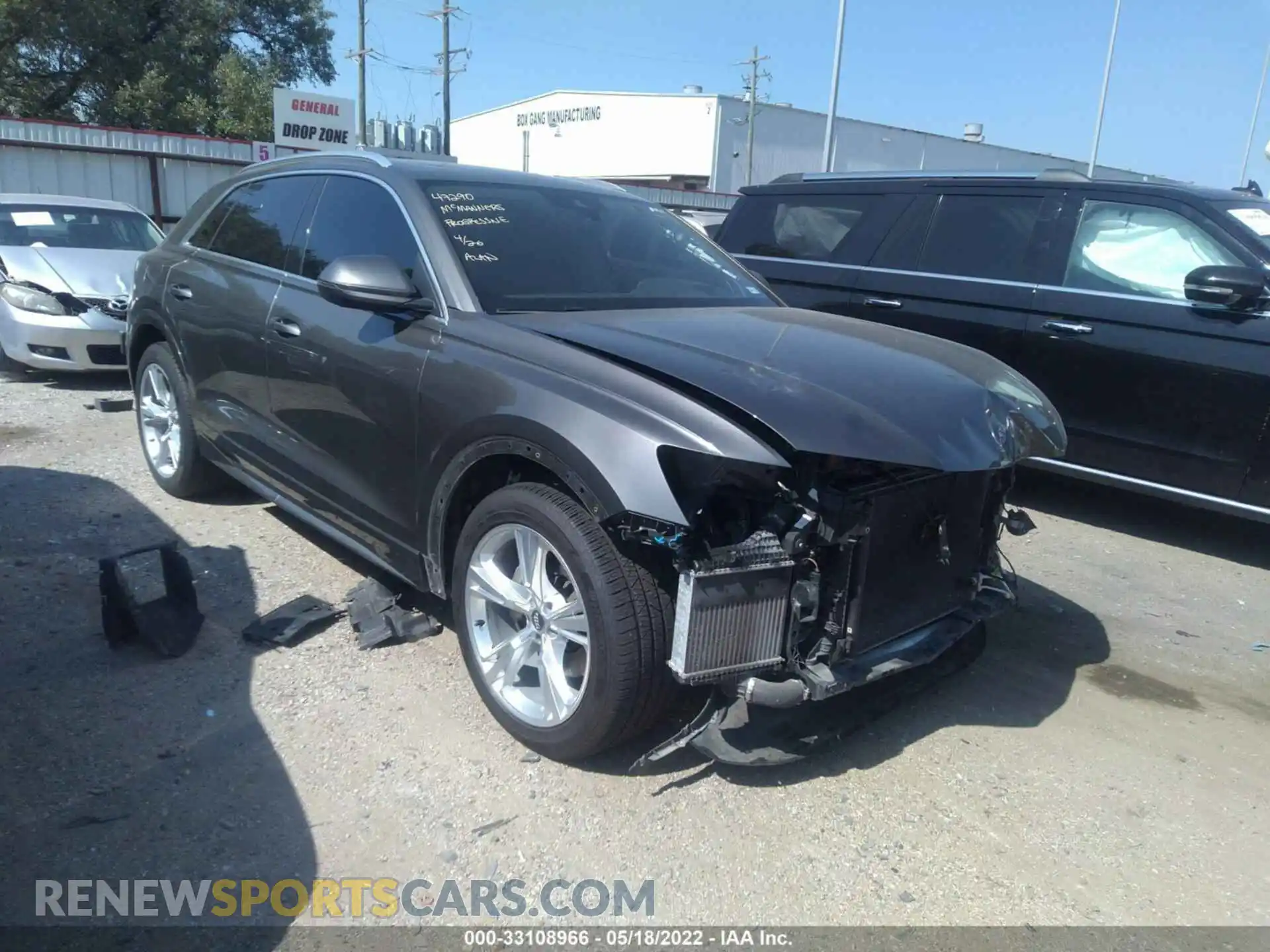 1 Photograph of a damaged car WA1CVAF17KD030977 AUDI Q8 2019