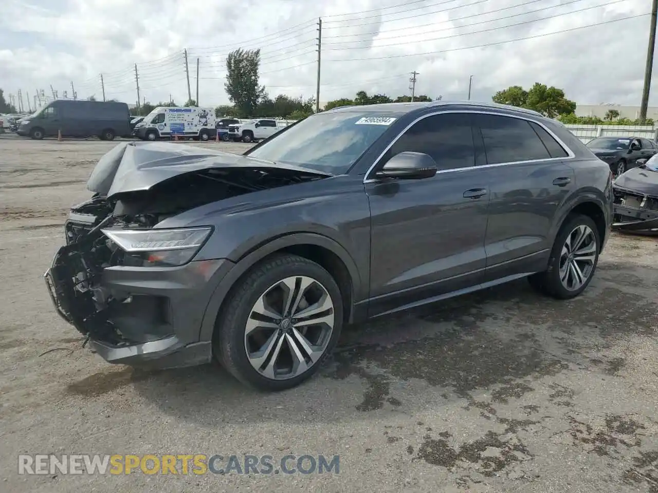 1 Фотография поврежденного автомобиля WA1CVAF19KD011315 AUDI Q8 2019