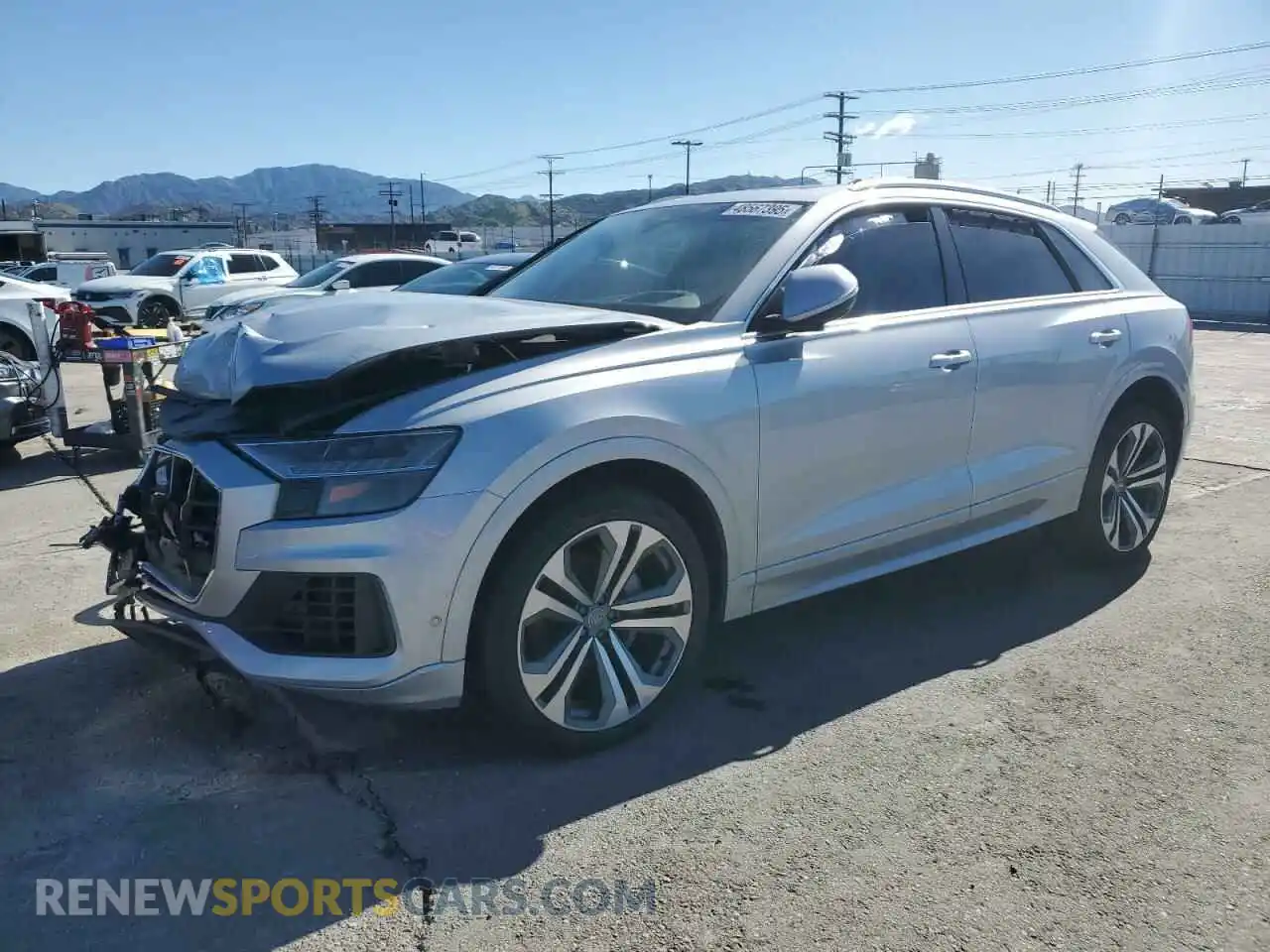 1 Photograph of a damaged car WA1CVAF1XKD026566 AUDI Q8 2019