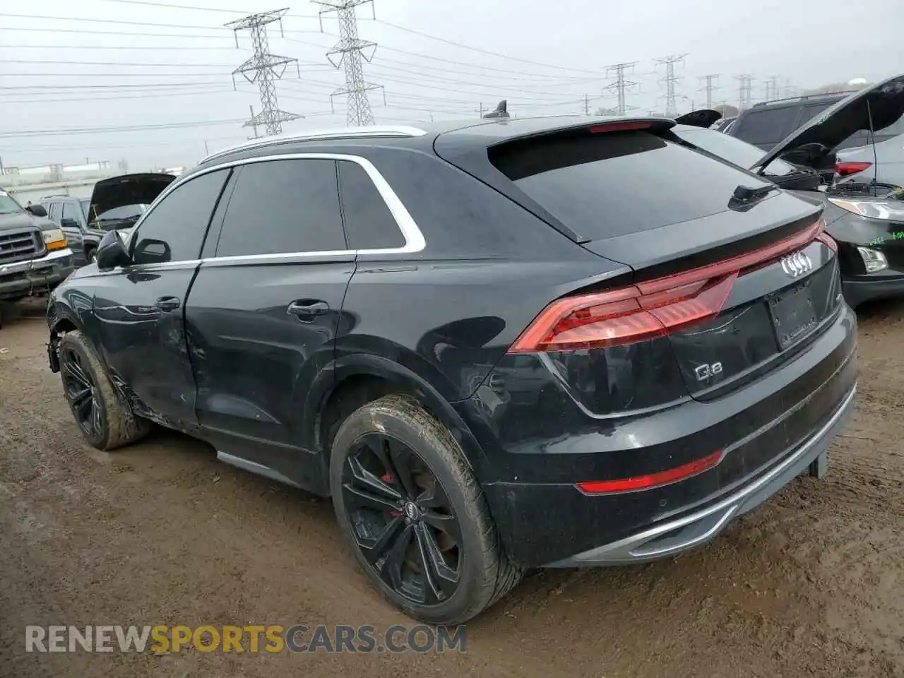 2 Фотография поврежденного автомобиля WA1CVBF10KD008812 AUDI Q8 2019