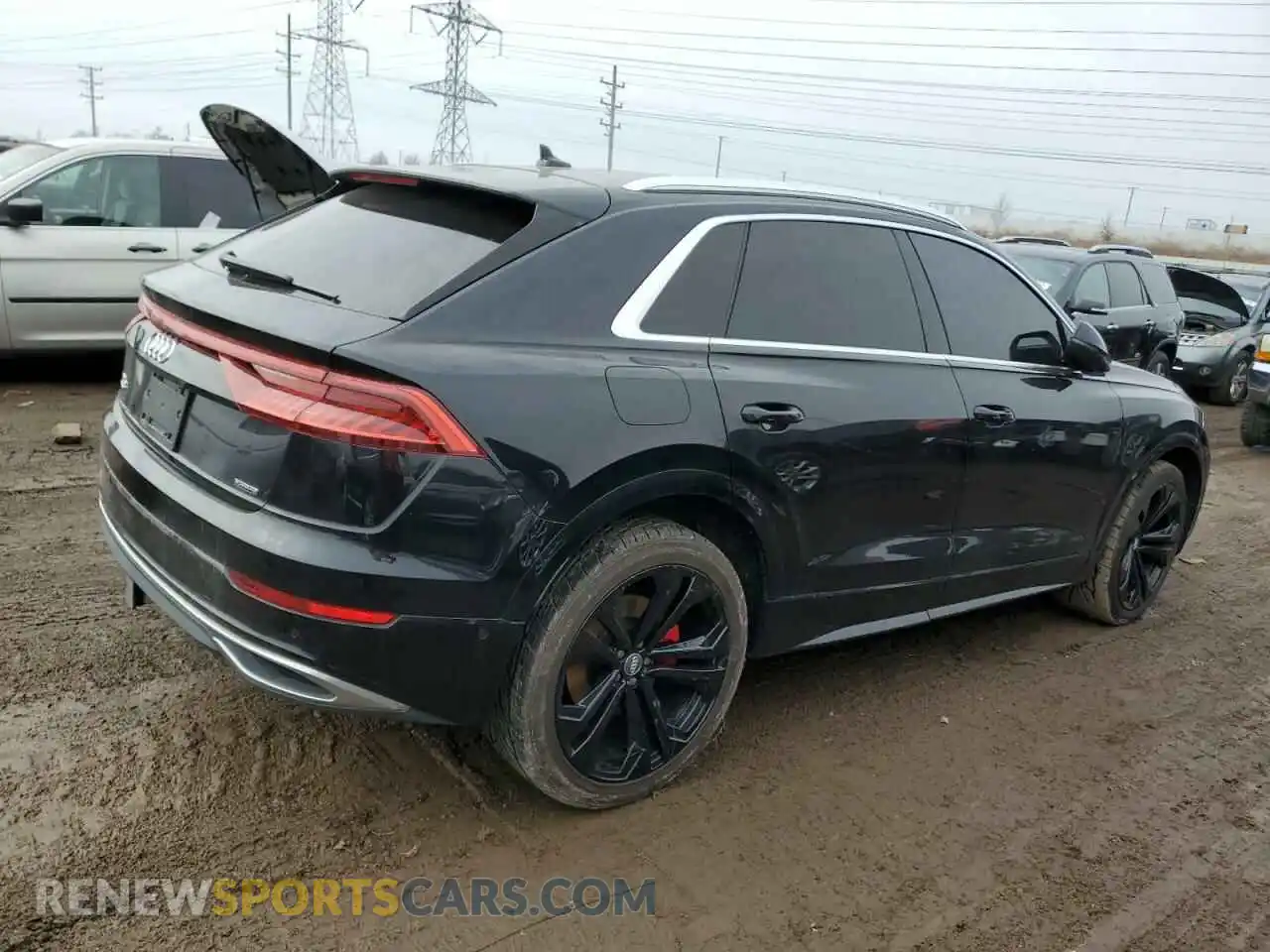 3 Фотография поврежденного автомобиля WA1CVBF10KD008812 AUDI Q8 2019