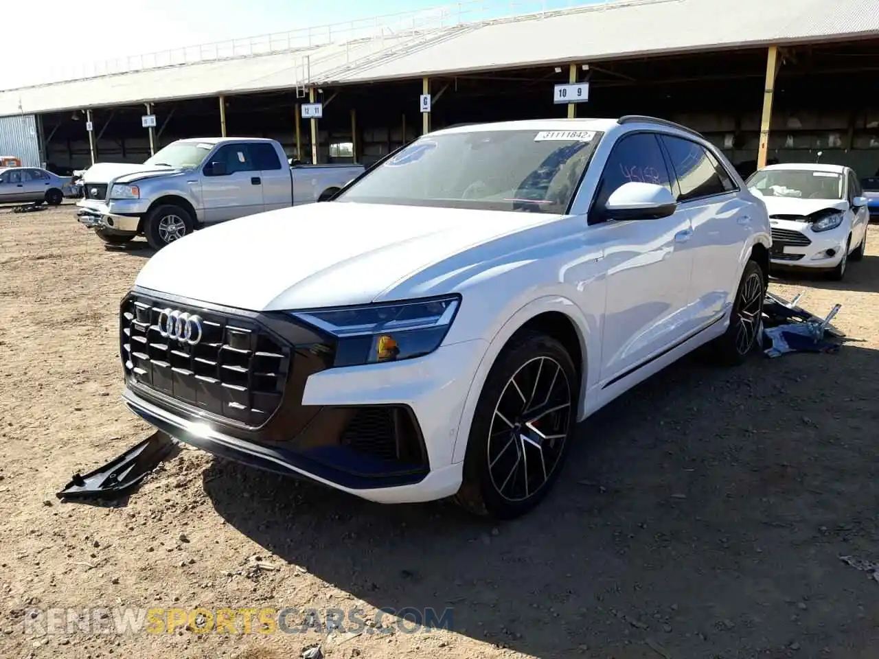 2 Photograph of a damaged car WA1EVAF10KD007291 AUDI Q8 2019