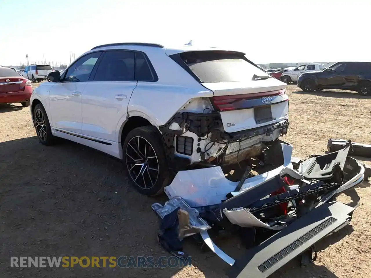 3 Photograph of a damaged car WA1EVAF10KD007291 AUDI Q8 2019