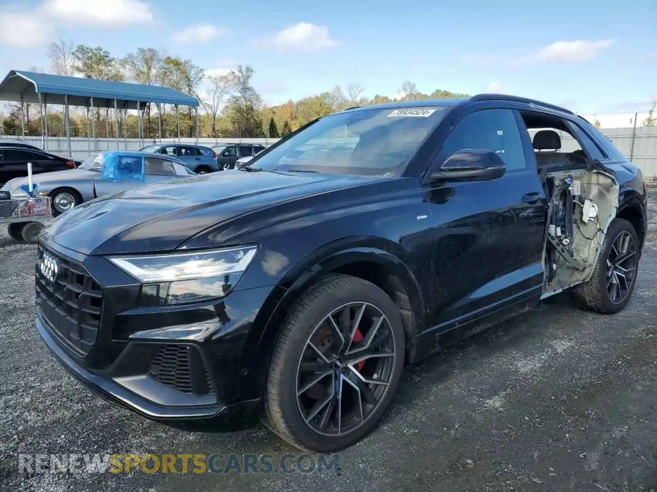 1 Фотография поврежденного автомобиля WA1EVAF12KD016865 AUDI Q8 2019