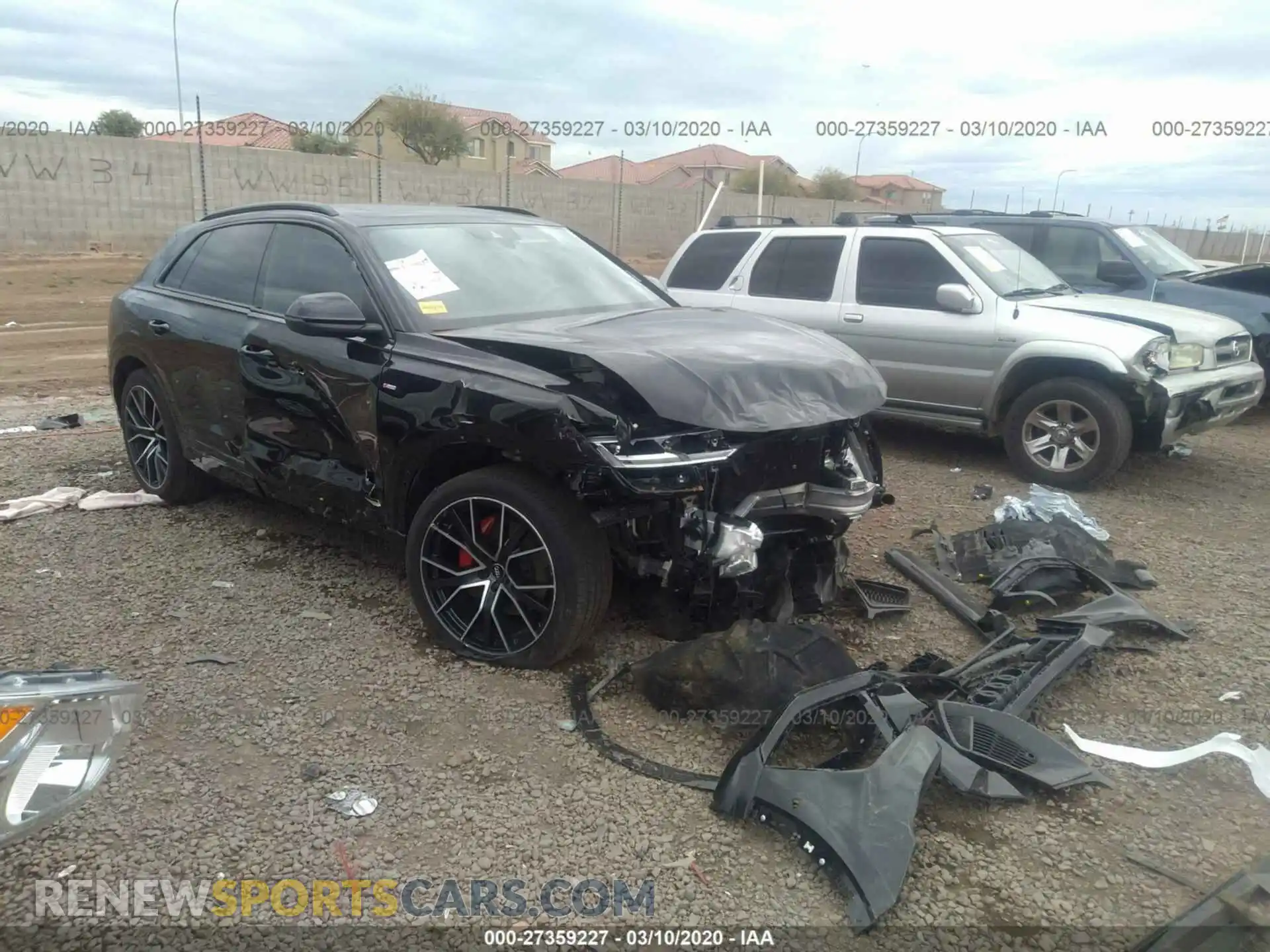 1 Photograph of a damaged car WA1EVAF14KD043226 AUDI Q8 2019