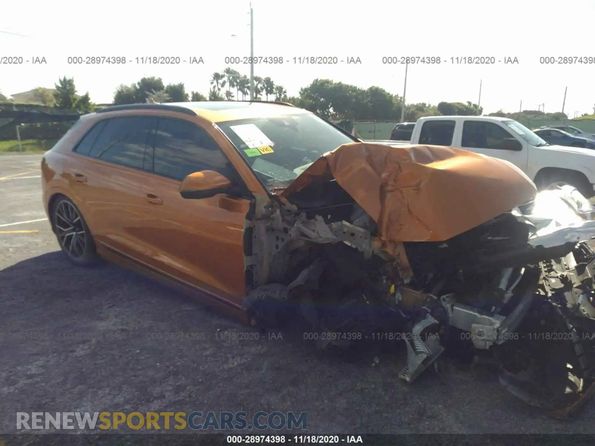 1 Photograph of a damaged car WA1EVAF15KD015936 AUDI Q8 2019