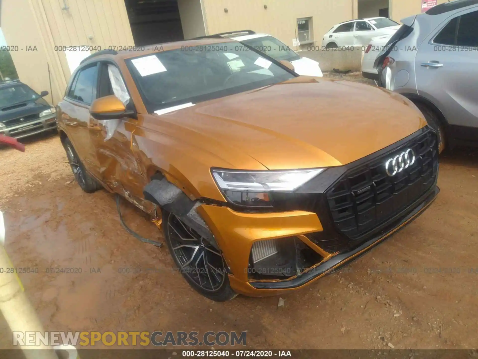 1 Photograph of a damaged car WA1EVAF15KD022840 AUDI Q8 2019