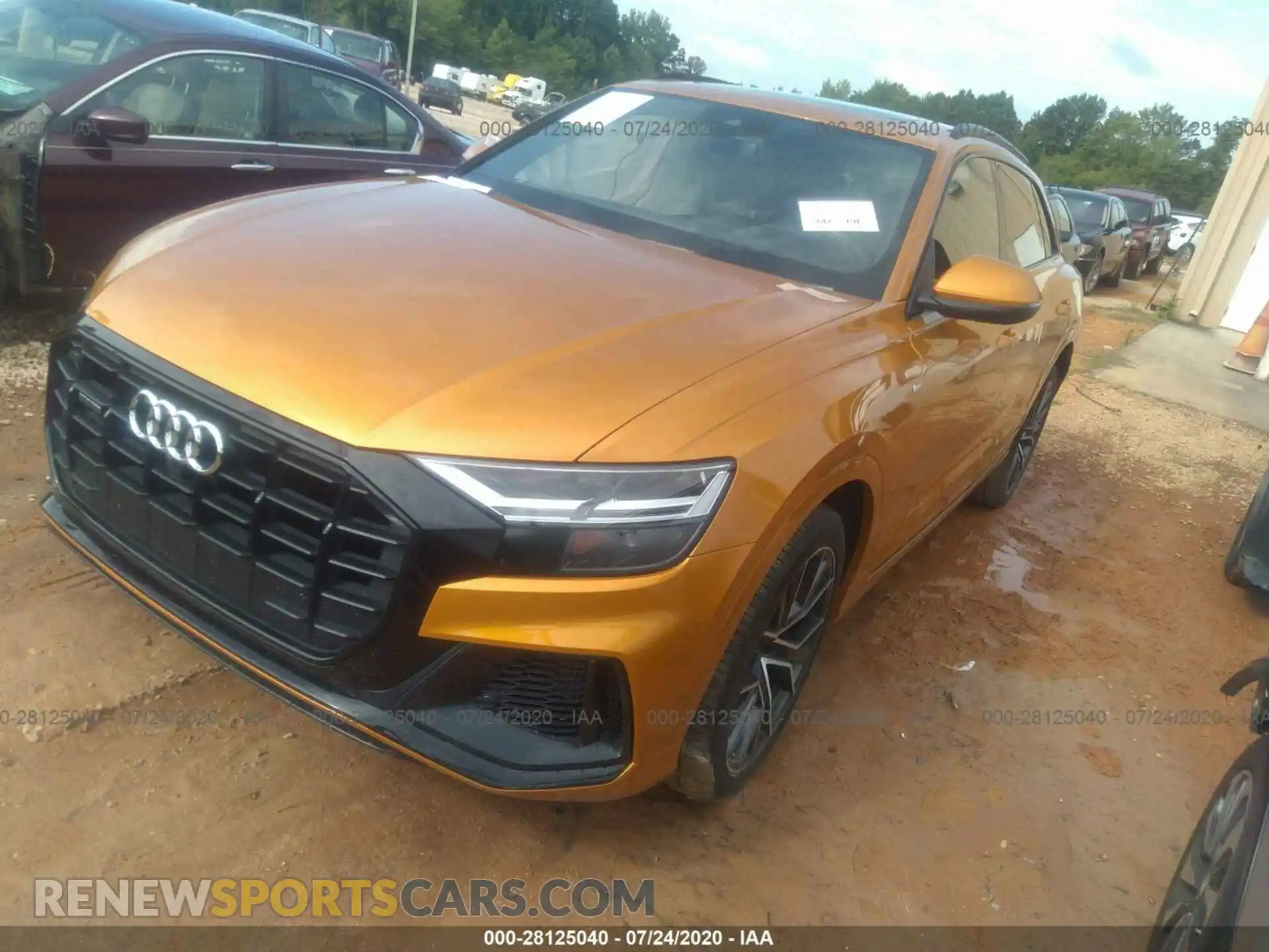 2 Photograph of a damaged car WA1EVAF15KD022840 AUDI Q8 2019