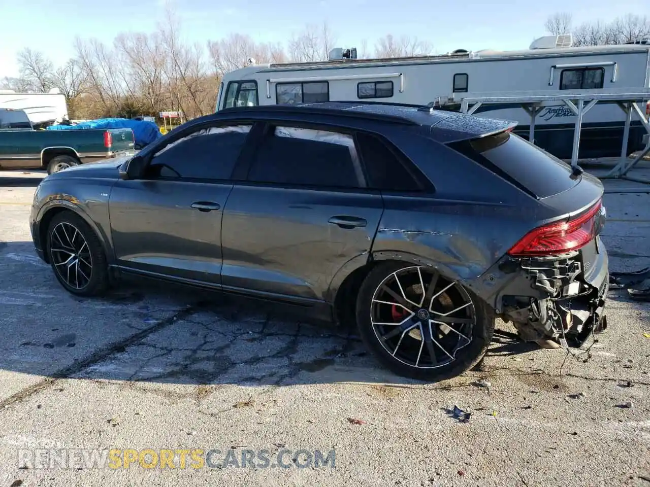 2 Photograph of a damaged car WA1EVAF15KD025205 AUDI Q8 2019