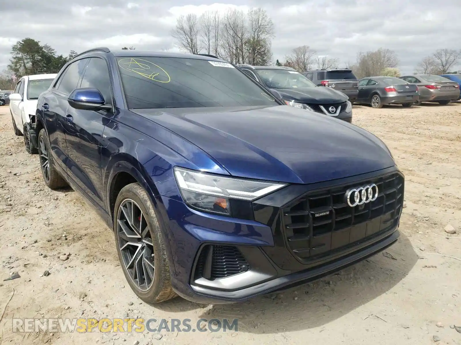 1 Photograph of a damaged car WA1EVAF15KD043414 AUDI Q8 2019