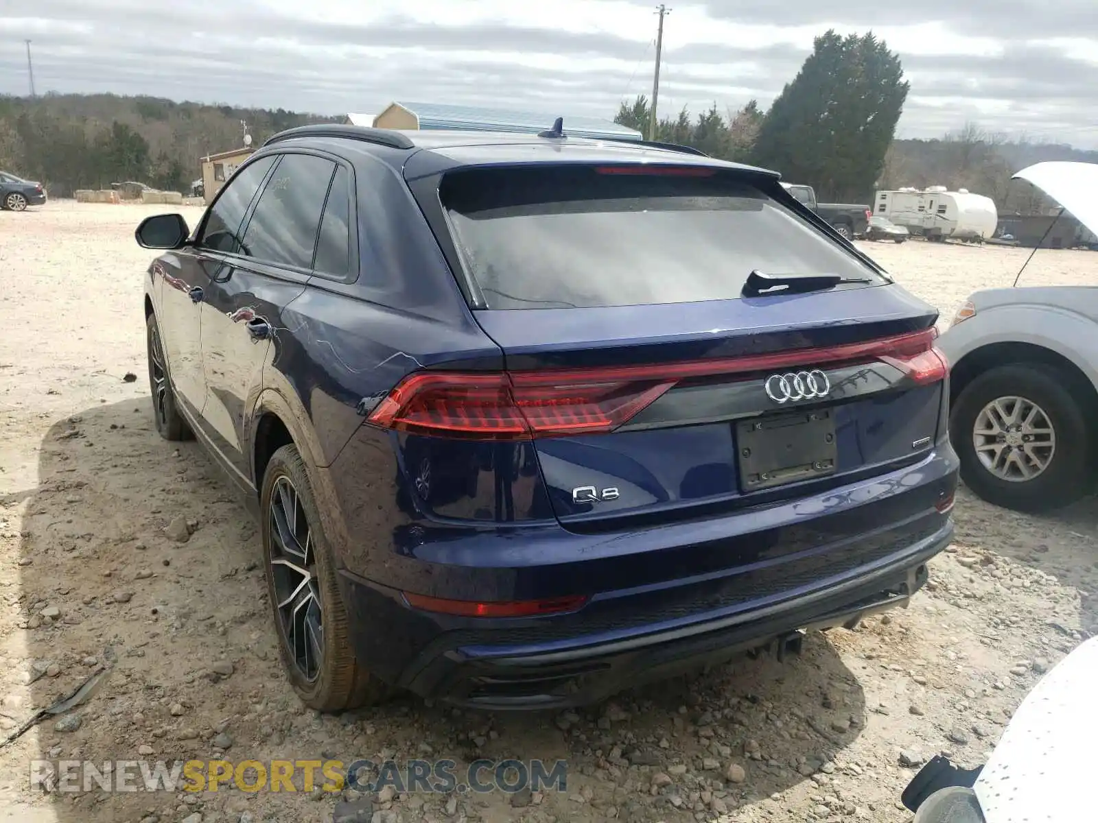 3 Photograph of a damaged car WA1EVAF15KD043414 AUDI Q8 2019