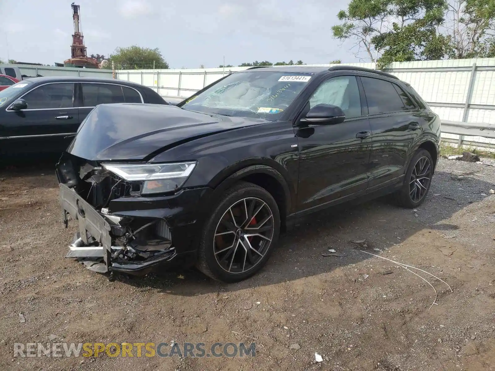2 Photograph of a damaged car WA1EVAF16KD006498 AUDI Q8 2019