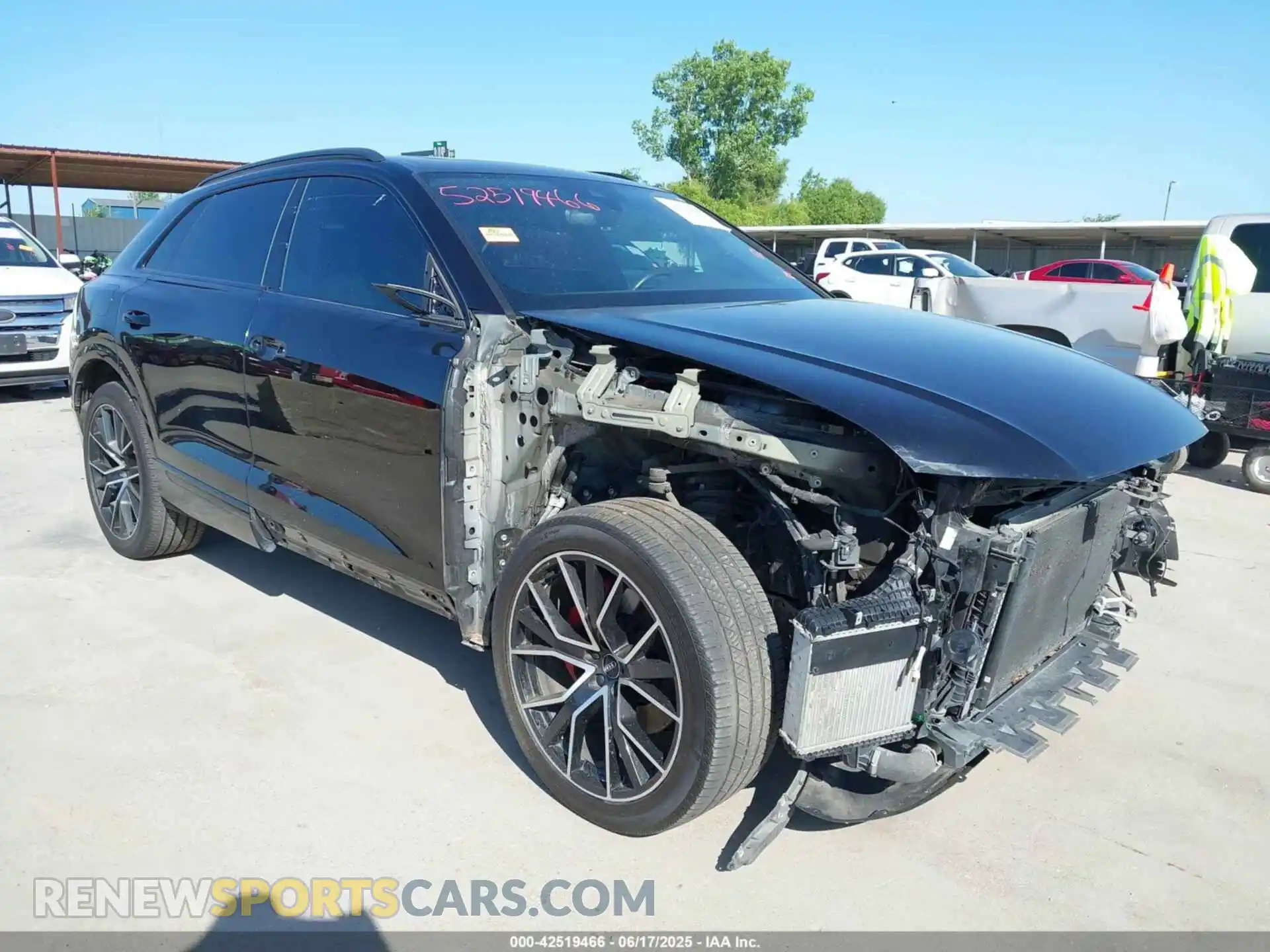 1 Photograph of a damaged car WA1EVAF16KD036178 AUDI Q8 2019