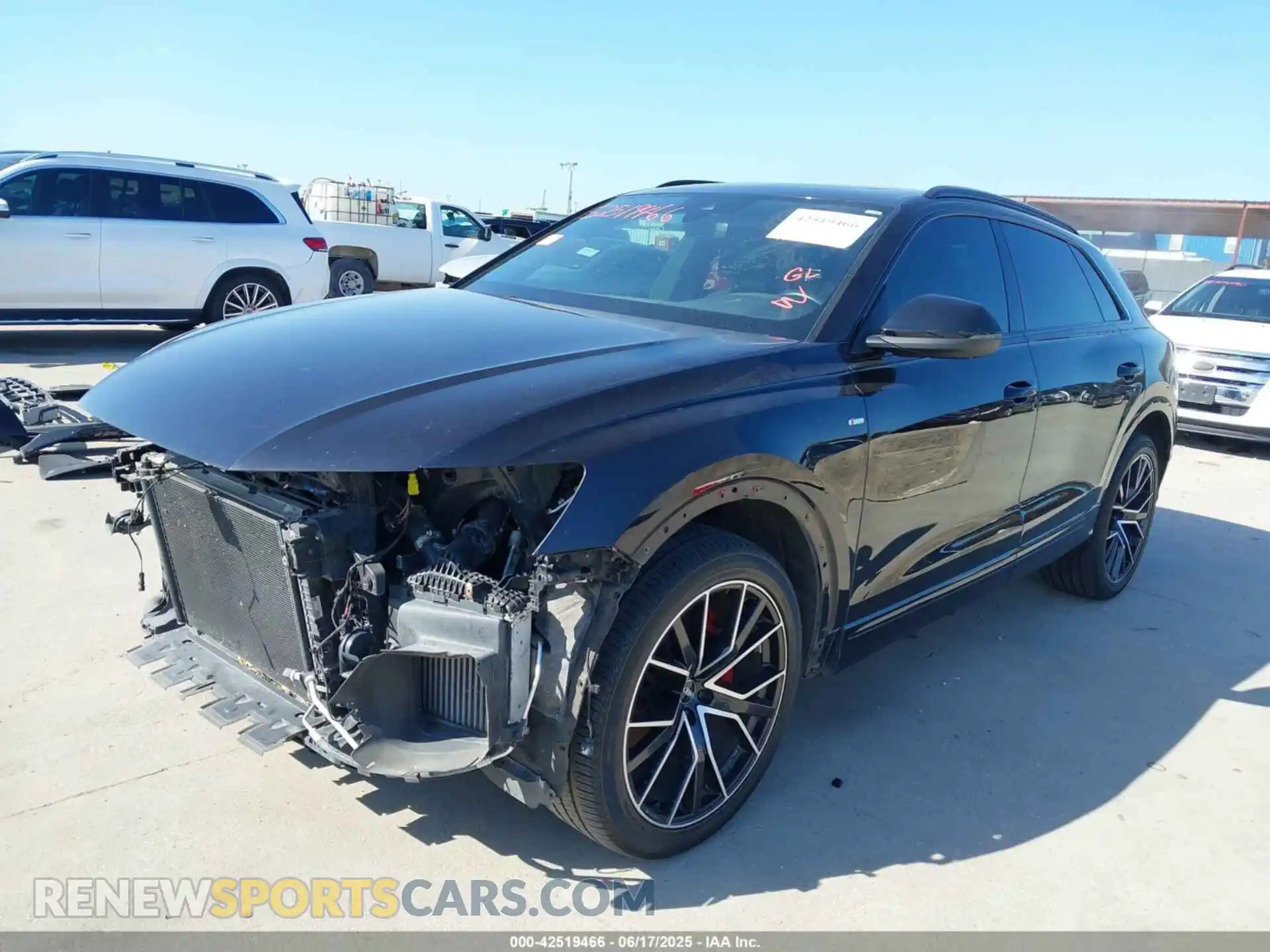 2 Photograph of a damaged car WA1EVAF16KD036178 AUDI Q8 2019