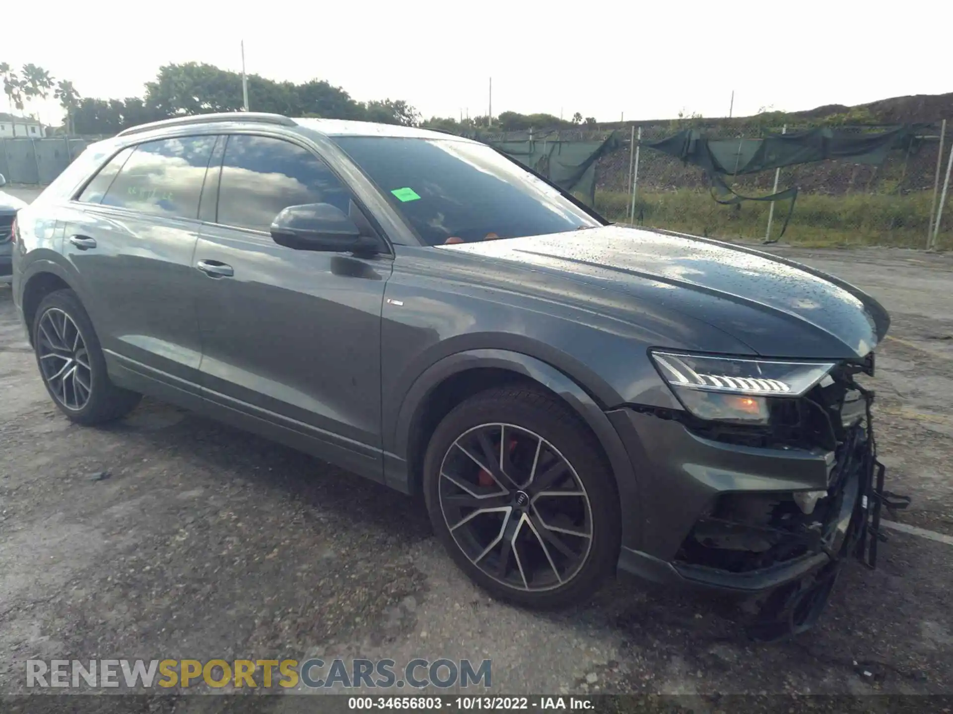 1 Photograph of a damaged car WA1EVAF18KD010374 AUDI Q8 2019