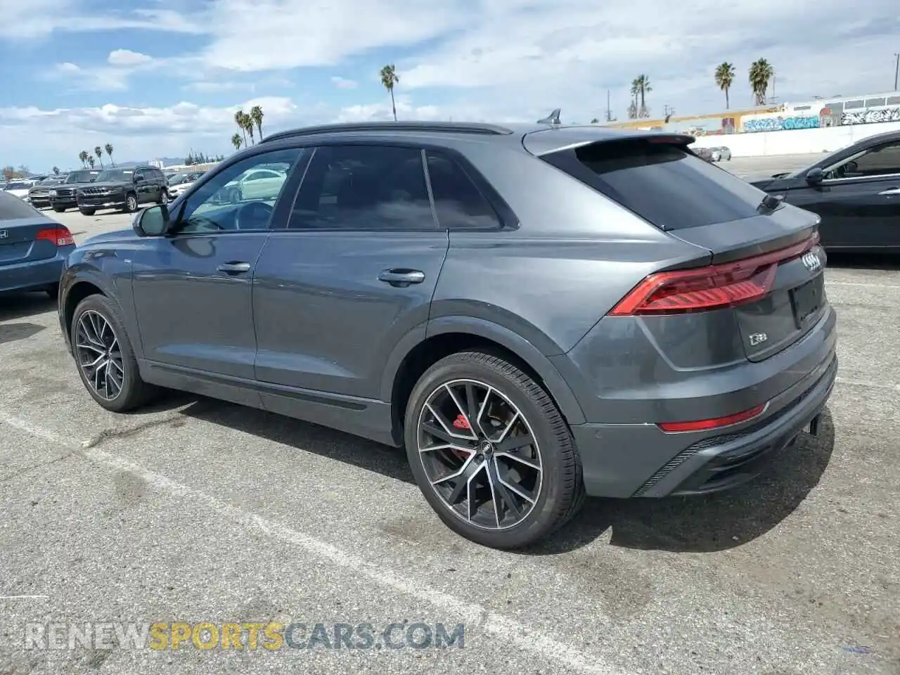 2 Photograph of a damaged car WA1EVAF18KD041057 AUDI Q8 2019