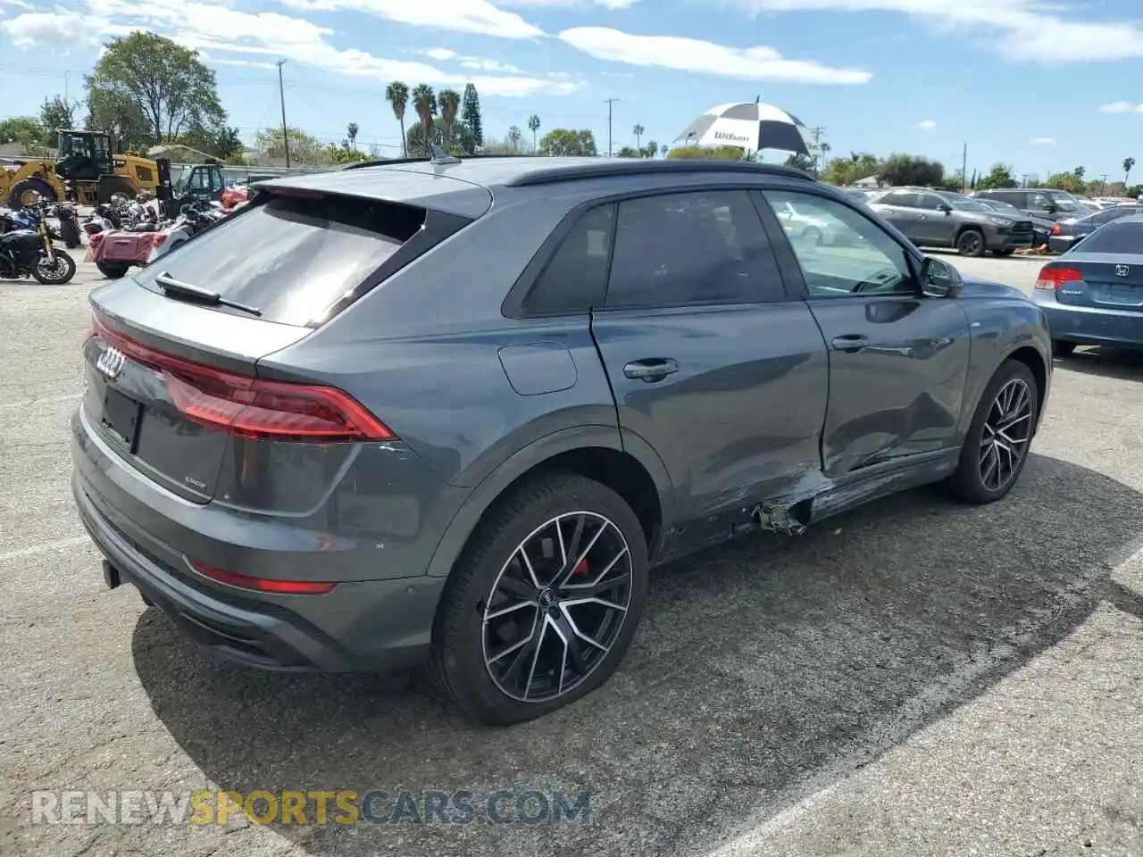 3 Photograph of a damaged car WA1EVAF18KD041057 AUDI Q8 2019