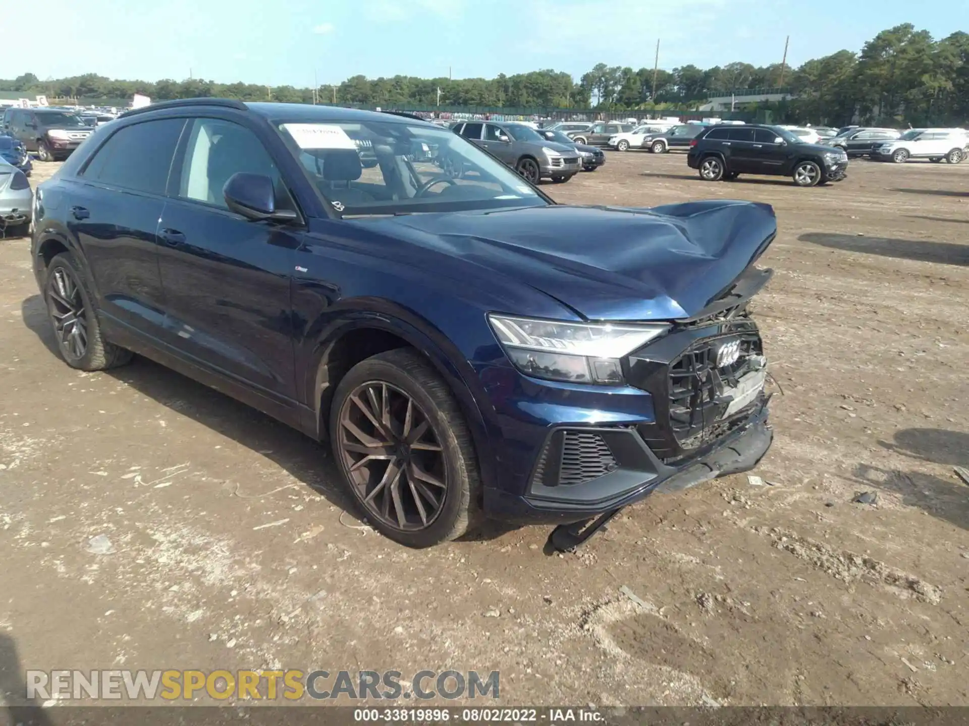 1 Photograph of a damaged car WA1EVAF19KD016037 AUDI Q8 2019